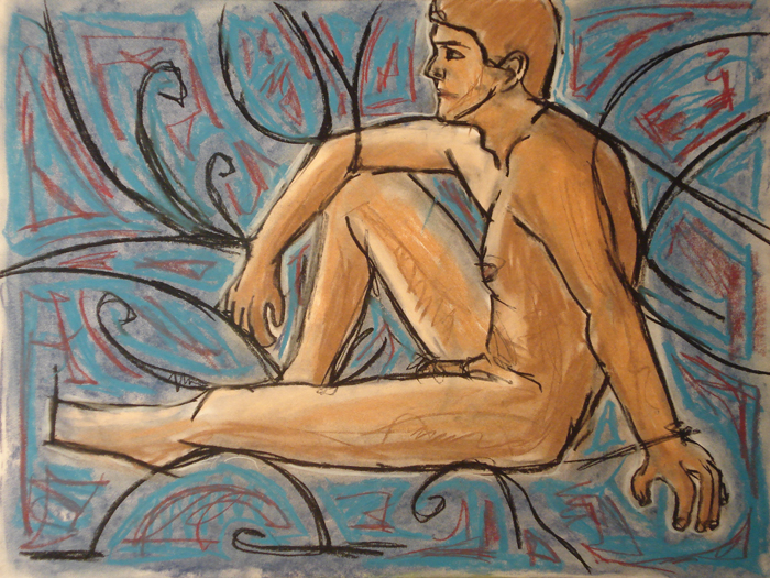 untitled drawing of greg 001