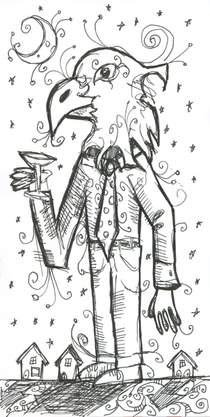 drunken mascot