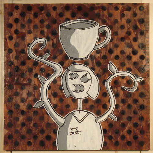 mrs. two cups and won't shut up