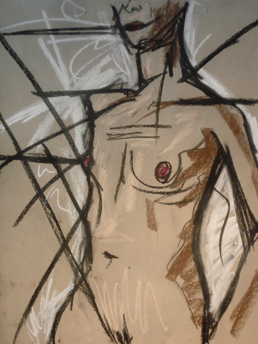 untitled drawing of hillary 001
