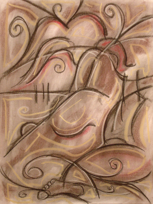 untitled drawing of trish 014