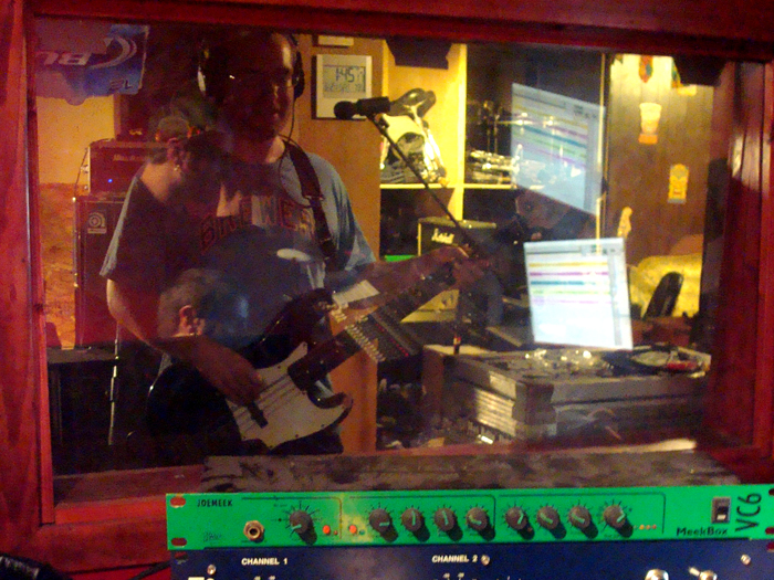 stevo in the studio