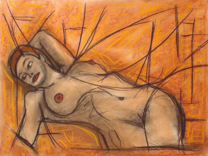 untitled drawing of katie 004