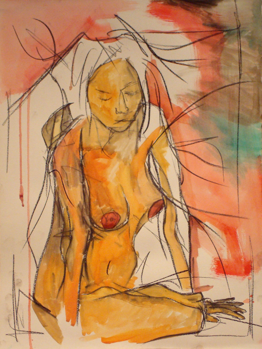 untitled painting of dallas 004