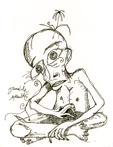 grumble