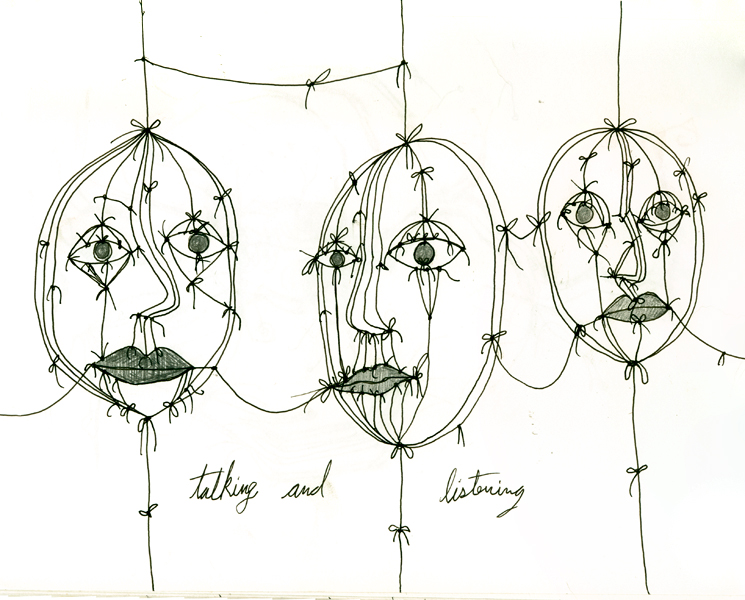 talking and listening