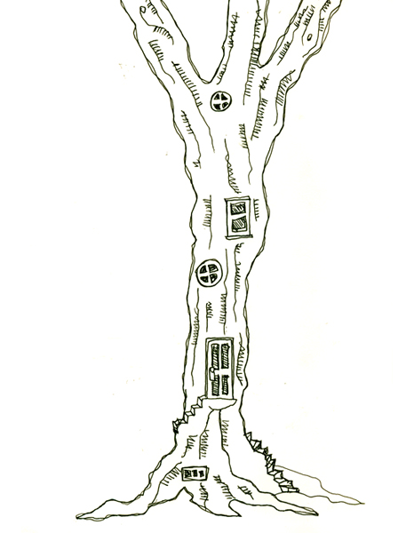 tall house