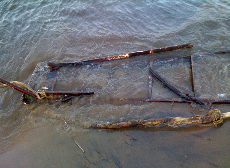 built from found materials