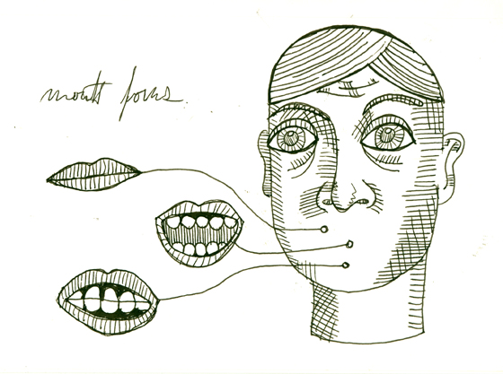 mouth forms