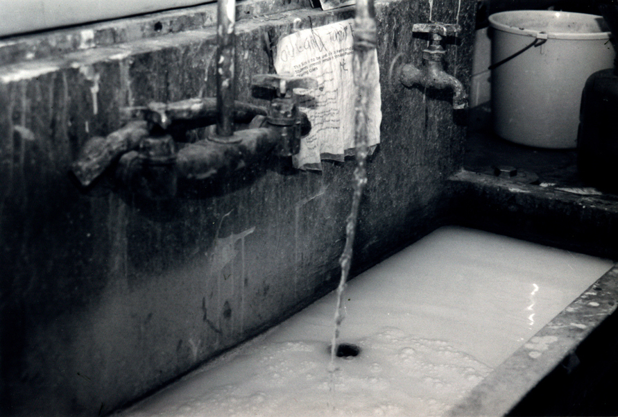 the milk sink