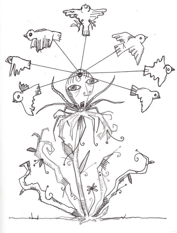 a plant that shoots birds a plant that shoots birds
