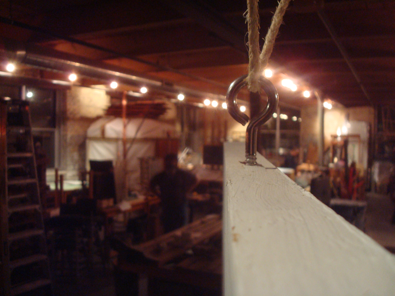 hanging by a thread