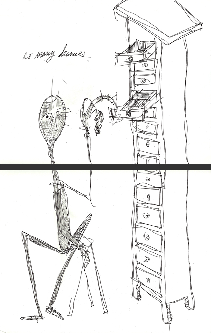 so many drawers