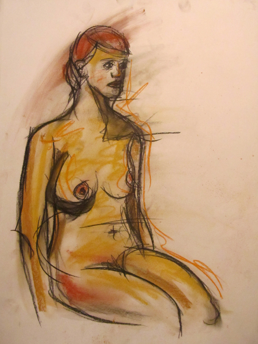 untitled drawing of kiki 002