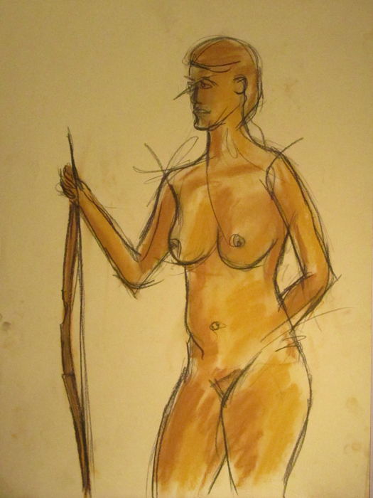 untitled drawing of kiki 007
