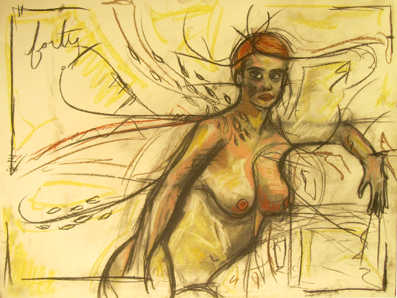 untitled drawing of kiki 011