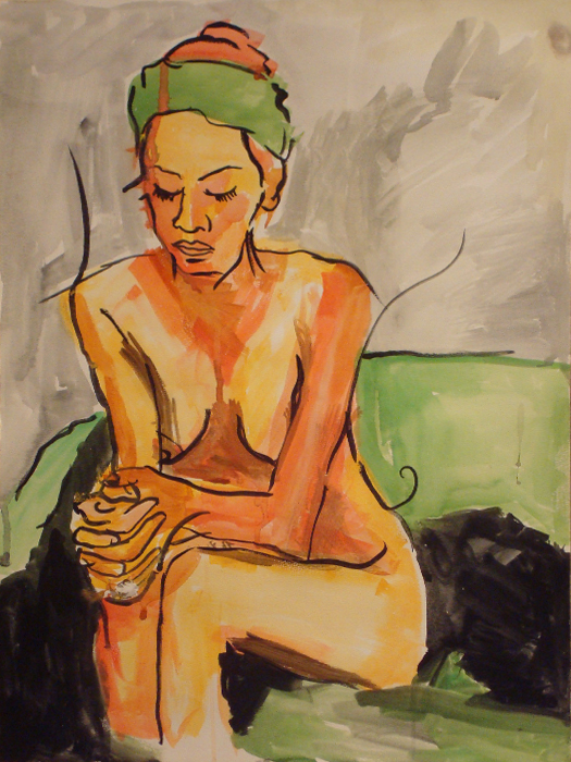 untitled painting of jessie 001