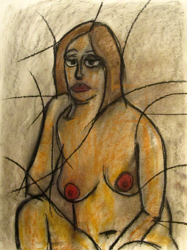 untitled drawing of rachel 008