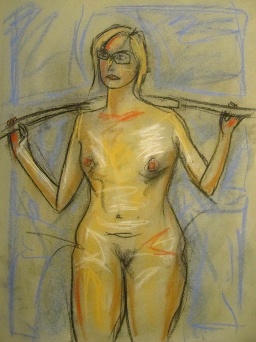untitled drawing of mary 002