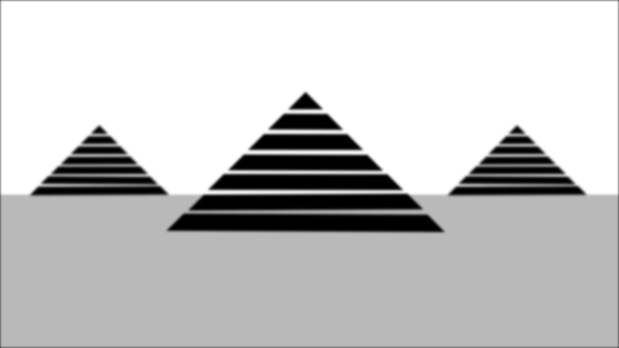 suspended pyramid